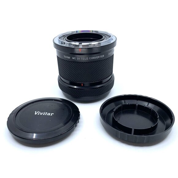Vivitar MC 2x Tele Converter for Mamiya RB67 Pro S SD Cameras w/Case and Covers - Picture 1 of 8